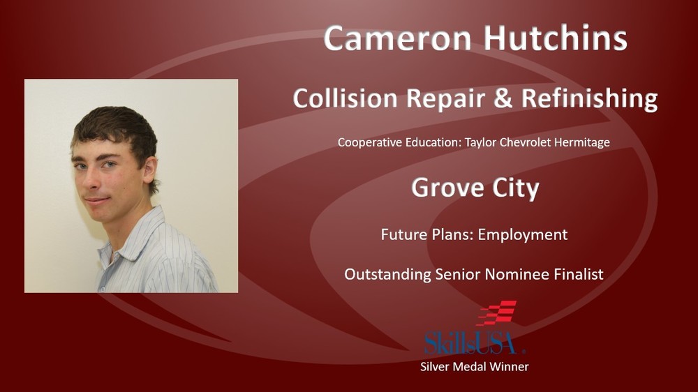 Cameron Hutchins 2021 Outstanding Senior - Afternoon